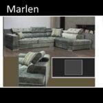 Marlen, Γωνιακός καναπές, Έπιπλα Ζάγκα.