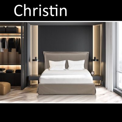 Christin, κρεβάτι, Έπιπλα Ζάγκα