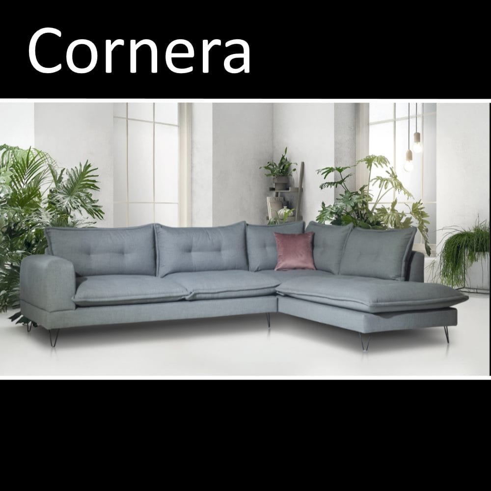 Cornera Γωνιακός καναπές Έπιπλα Ζάγκα Cornera, Γωνιακός καναπές, Έπιπλα Ζάγκα