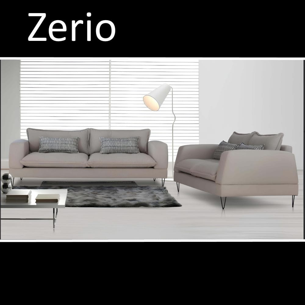 ZerioΚαναπές τριθέσιος και διθέσιος Έπιπλα Ζάγκα Zerio, Καναπές τριθέσιος και διθέσιος, Έπιπλα Ζάγκα